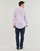 Textil Muži Košile s dlouhymi rukávy Polo Ralph Lauren CHEMISE COUPE DROITE EN LIN Růžová - bílá / Růžová-bílá
