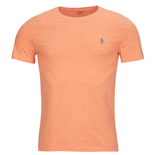 Textil Muži Trička s krátkým rukávem Polo Ralph Lauren T-SHIRT AJUSTE EN COTON Oranžová
