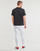 Textil Muži Trička s krátkým rukávem Polo Ralph Lauren T-SHIRT AJUSTE EN COTON POLO RALPH LAUREN CENTER Černá