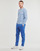 Textil Muži Mikiny Polo Ralph Lauren SWEATSHIRT COL ROND EN MOLLETON Modrá / Nebeská modř