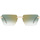 Hodinky & Bižuterie sluneční brýle Dsquared Occhiali da Sole  D2 0102/S PEF Zlatá