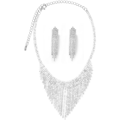 Hodinky & Bižuterie Ženy Soupravy šperků La Modeuse 68267_P158993 Stříbrná       