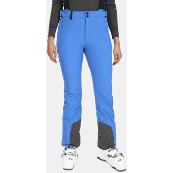 Textil Kalhoty Kilpi Dámské softshellové lyžařské kalhoty  RHEA-W Modrá