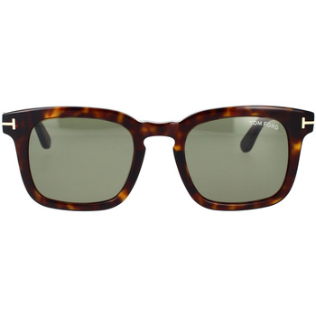 Hodinky & Bižuterie sluneční brýle Tom Ford Occhiali da Sole  Dax FT0751/S 52N Hnědá