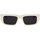 Hodinky & Bižuterie sluneční brýle Palm Angels Occhiali da Sole  Sutter 10107 Bílá