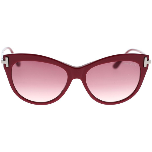 Hodinky & Bižuterie sluneční brýle Tom Ford Occhiali da Sole  Kira FT0821 69T Červená