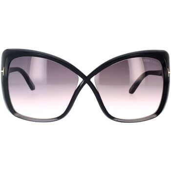Hodinky & Bižuterie sluneční brýle Tom Ford Occhiali da Sole  FT0943/S Jasmin 01B Černá