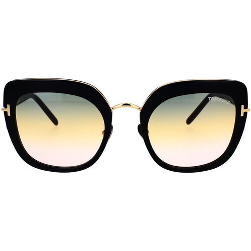 Hodinky & Bižuterie sluneční brýle Tom Ford Occhiali da Sole  Virginia FT0945/S 01B Černá