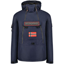 Textil Muži Teplákové bundy Geographical Norway Benyamine054 Man Navy Modrá