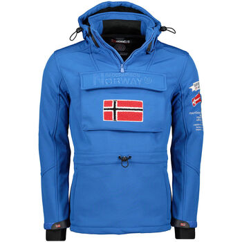 Textil Muži Teplákové bundy Geographical Norway Target005 Man Royal Modrá