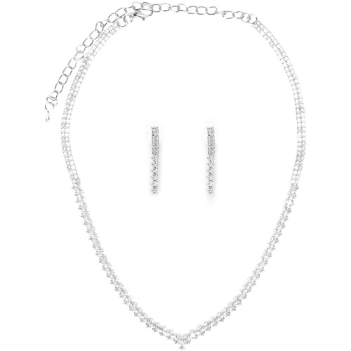Hodinky & Bižuterie Ženy Soupravy šperků La Modeuse 68271_P158997 Stříbrná       