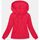 Textil Ženy Mikiny Ozonee Dámská mikina s kapucí Tweed červená Červená