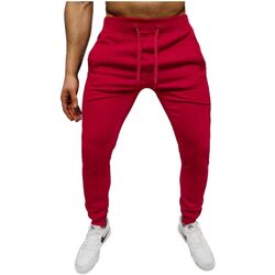 Textil Muži Teplákové kalhoty Ozonee Pánské tepláky Simply červená Červená