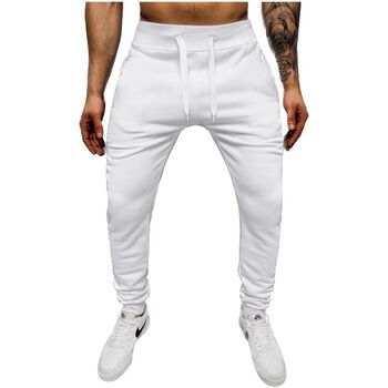 Textil Muži Teplákové kalhoty Ozonee Pánské tepláky Appears bílá Bílá