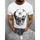 Textil Muži Trička s krátkým rukávem Ozonee Pánské tričko Filius bílá Bílá