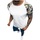 Textil Muži Trička s krátkým rukávem Ozonee Pánské tričko Amycus bílá-maskáčová Bílá/Maskáčová