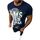 Textil Muži Trička s krátkým rukávem Ozonee Pánské tričko Entine tmavě modrá Tmavě modrá