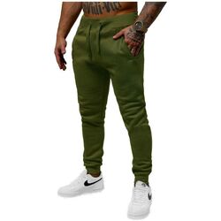 Textil Muži Teplákové kalhoty Ozonee Pánské tepláky Appears khaki Zelená