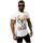 Textil Muži Trička s krátkým rukávem Ozonee Pánské tričko s potiskem Mihn bílá Bílá