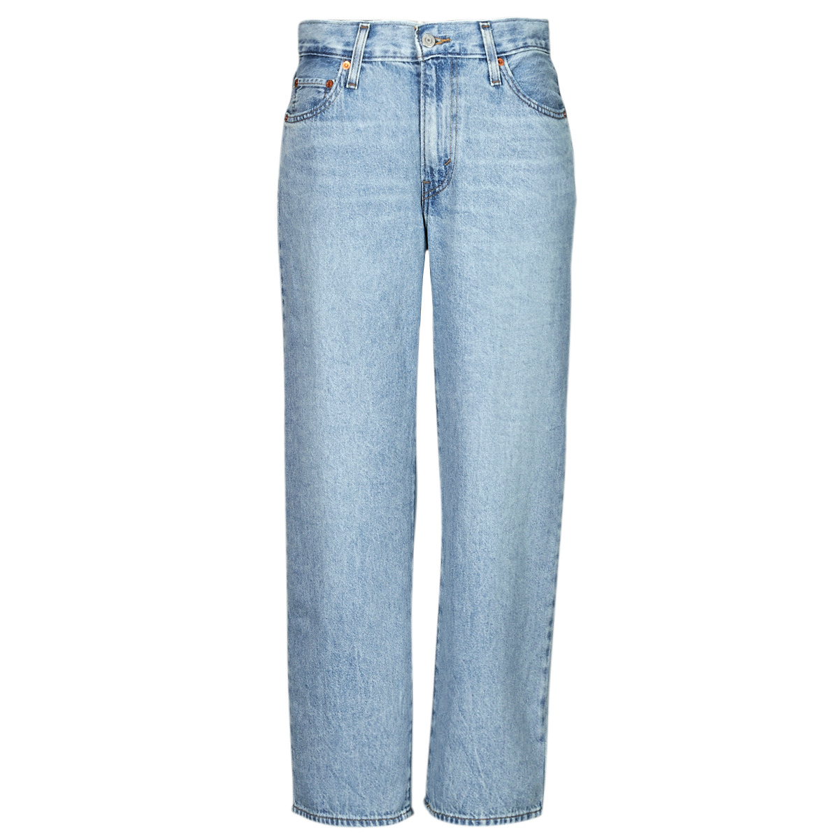 Textil Ženy Jeans široký střih Levi's BAGGY DAD Lightweight Modrá