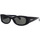 Hodinky & Bižuterie sluneční brýle Ambush Occhiali da Sole  Bernie 11007 Černá