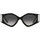 Hodinky & Bižuterie sluneční brýle D&G Occhiali da Sole Dolce&Gabbana DG4396 33898G Černá