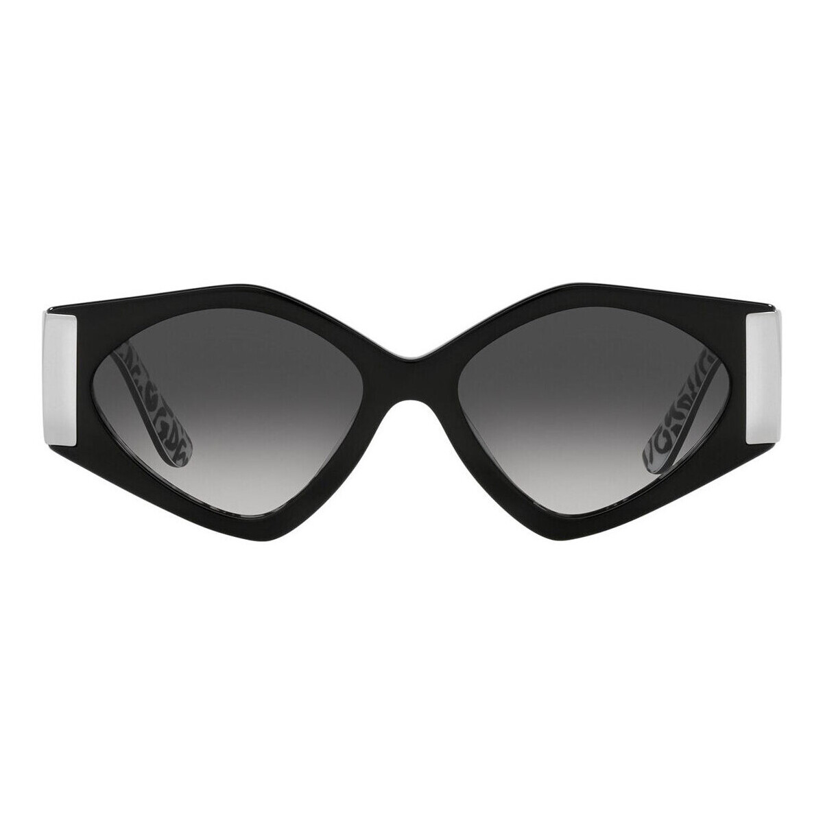Hodinky & Bižuterie sluneční brýle D&G Occhiali da Sole Dolce&Gabbana DG4396 33898G Černá
