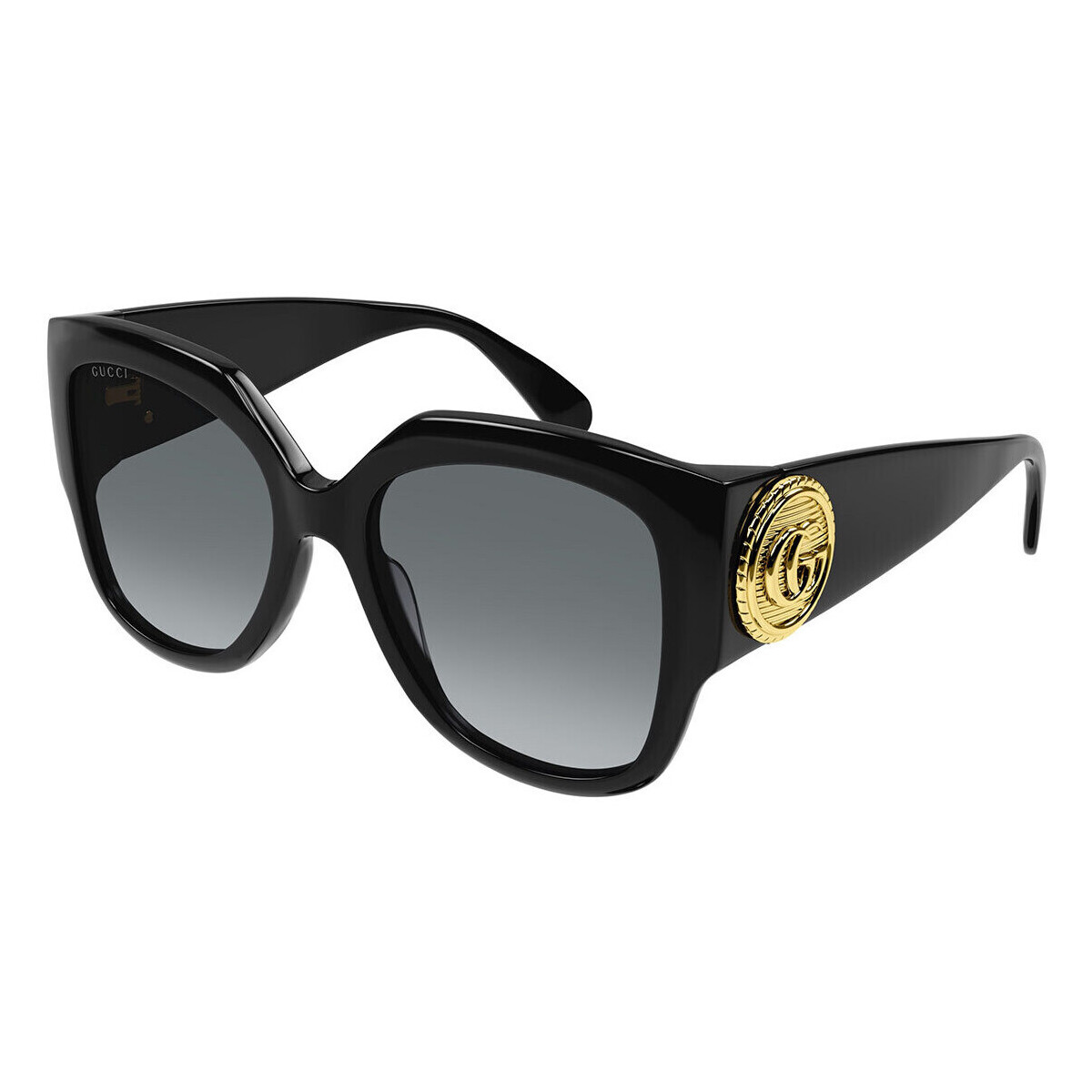Hodinky & Bižuterie Ženy sluneční brýle Gucci Occhiali da Sole  GG1407S 001 Černá