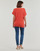 Textil Ženy Trička s krátkým rukávem Vero Moda VMNEWLEXSUN  Červená