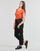 Textil Ženy Trička s krátkým rukávem Pieces PCBILLO TEE LUREX STRIPES Oranžová