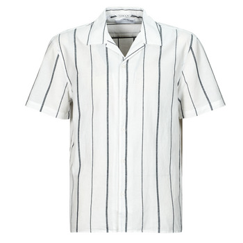 Selected Košile s krátkými rukávy SLHRELAXNEW-LINEN - Modrá