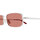 Hodinky & Bižuterie sluneční brýle Gucci Occhiali da Sole  GG1457S 004 Logo Stříbrná       