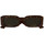 Hodinky & Bižuterie sluneční brýle Gucci Occhiali da Sole  GG1426S 002 Hnědá