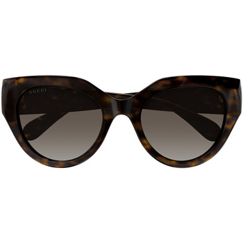 Gucci sluneční brýle Occhiali da Sole GG1408S 003 - Hnědá