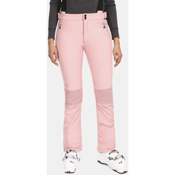 Kilpi Kalhoty Dámské softshellové lyžařské kalhoty DIONE-W - Růžová