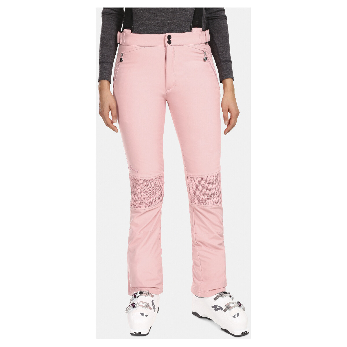Textil Kalhoty Kilpi Dámské softshellové lyžařské kalhoty  DIONE-W Růžová