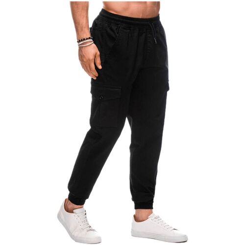 Textil Muži Kalhoty Deoti Pánské kalhoty joggers Cutebutter černá Černá