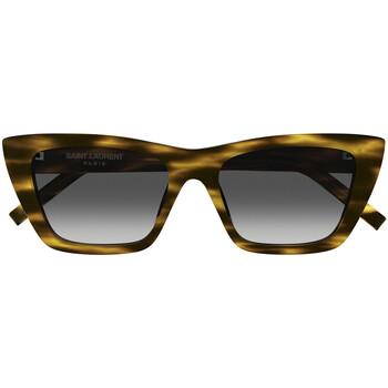 Yves Saint Laurent sluneční brýle Occhiali da Sole Saint Laurent SL 276 Mica 042 - Hnědá