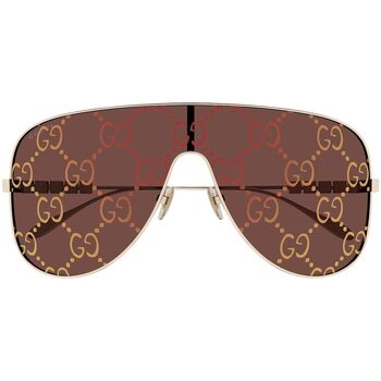 Gucci sluneční brýle Occhiali da Sole GG1436S 003 - Zlatá
