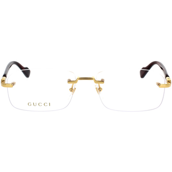 Hodinky & Bižuterie sluneční brýle Gucci Occhiali da Vista  GG1221O 002 Zlatá