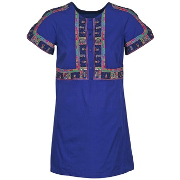 Textil Ženy Krátké šaty Antik Batik EMILIE Tmavě modrá
