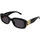 Hodinky & Bižuterie sluneční brýle Balenciaga Occhiali da Sole  Dynasty BB0310SK 001 Černá