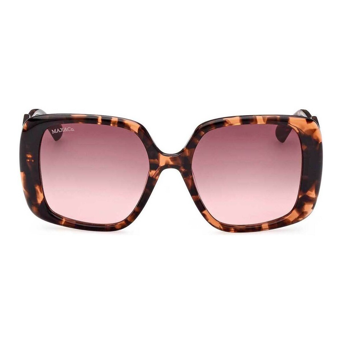 Hodinky & Bižuterie Ženy sluneční brýle Max & Co. Occhiali da Sole Max&Co MO0048/S 55F Hnědá