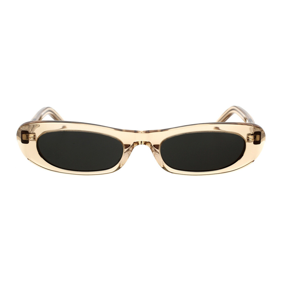 Hodinky & Bižuterie Ženy sluneční brýle Yves Saint Laurent Occhiali da Sole Saint Laurent SL 557 SHADE 004 Béžová