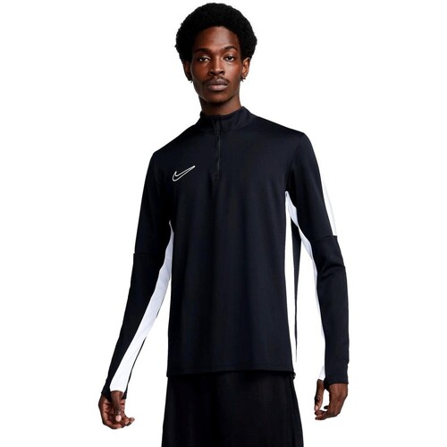Textil Muži Trička s dlouhými rukávy Nike CAMISETA  ACADEMY DX4284 Černá