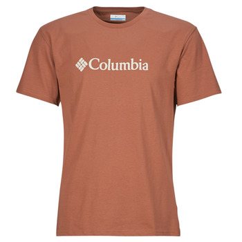 Columbia Trička s krátkým rukávem CSC Basic Logo Tee - Hnědá