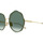 Hodinky & Bižuterie Ženy sluneční brýle Chloe Occhiali da Sole Chloé CH0202S 002 Zlatá