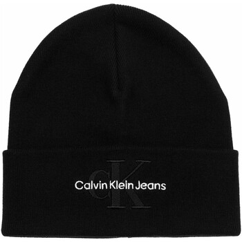Textilní doplňky Čepice Calvin Klein Jeans dámská čepice K60K611254 BDS Black Černá