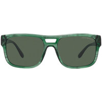 Hodinky & Bižuterie sluneční brýle Emporio Armani Occhiali da Sole  EA4197 516871 Khaki