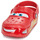 Boty Děti Pantofle Crocs Cars LMQ Crocband Clg K Červená